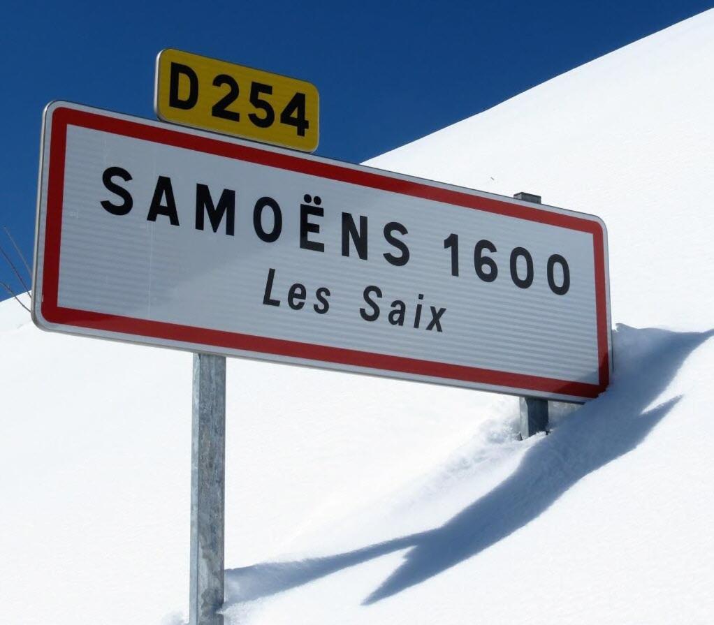 Samoens 1600 Studio Au Pied Des Pistes Dış mekan fotoğraf